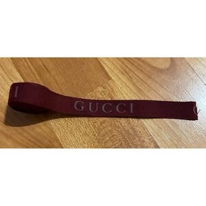 GUCCI RIBBON RED WINE COLOR‎